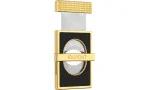 S.T. Dupont Slim Cutter Cohiba 60 szivarvágó fekete-arany kivitelben, 003472