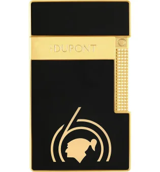 S.T. Dupont Cohiba 60 asztali öngyújtó fekete-arany kivitelben, T20472