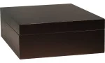 BigSmoke Mini fekete humidor, Boveda 72%-os csomaggal