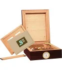 BigSmoke Mini barna humidor, Boveda 72%-os csomaggal