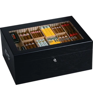 Habanos Gastronomy Humidor Silk Fekete