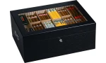 Habanos Gastronomy Humidor Silk Fekete kép 6