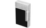 S.T. Dupont Le Grand öngyújtó fekete lakk, palládium és Diamondhead kivitelben, C23780CL