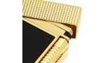 S.T. Dupont Le Grand öngyújtó fekete lakk, sárgaarany és Diamondhead kivitelben, C23790CL