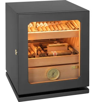 adorini Humidor Lumina Medium Deluxe fekete