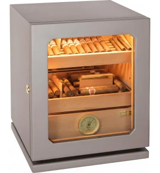 adorini Humidor Lumina Medium Deluxe világosszürke