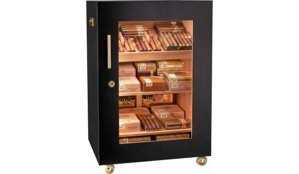 adorini Cabinet Humidor Caddy fekete